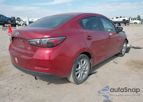 2017 Toyota Yaris Ia из США, поврежденный, VIN 3MYDLBYV5HY165467